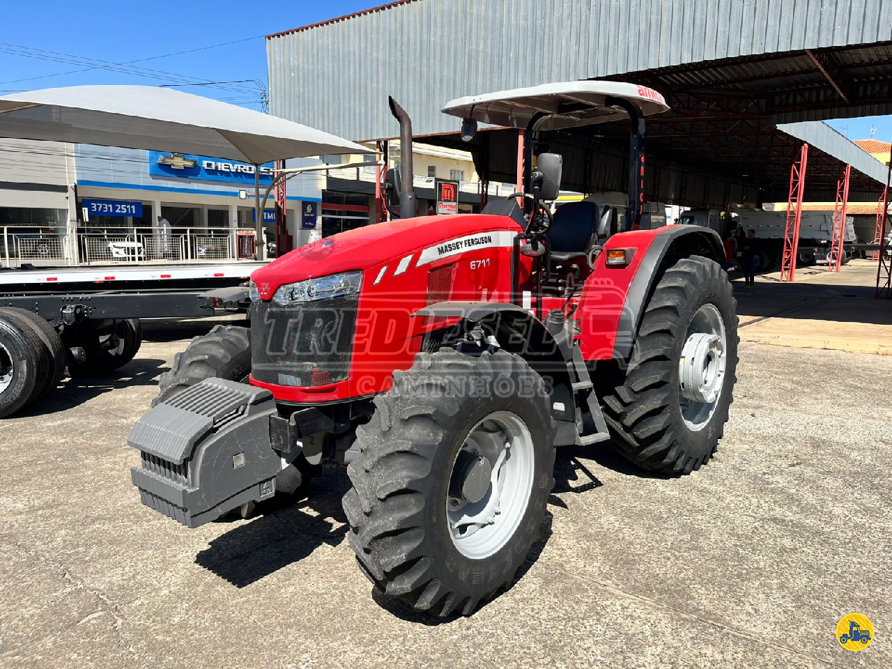 TRATOR MASSEY FERGUSON MF 6711 Tração 4x4 Trediesel Caminhões ANDRADAS MINAS GERAIS MG